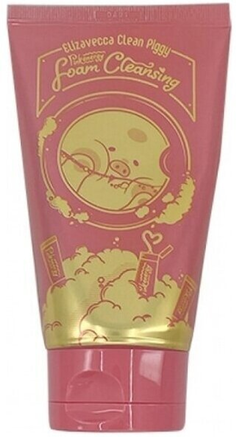 Ягодная пенка для умывания Elizavecca Clean Piggy Pinkenergy Foam Cleansing 120 мл.
