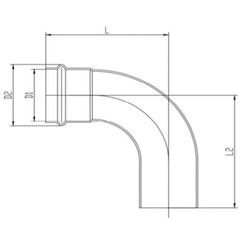Уголок VIEIR 90 град. нерж. сталь 15а×15 VER-PRO (100/5)