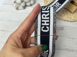 Лампас ТРИКОТАЖН. CD темно-синий 5см