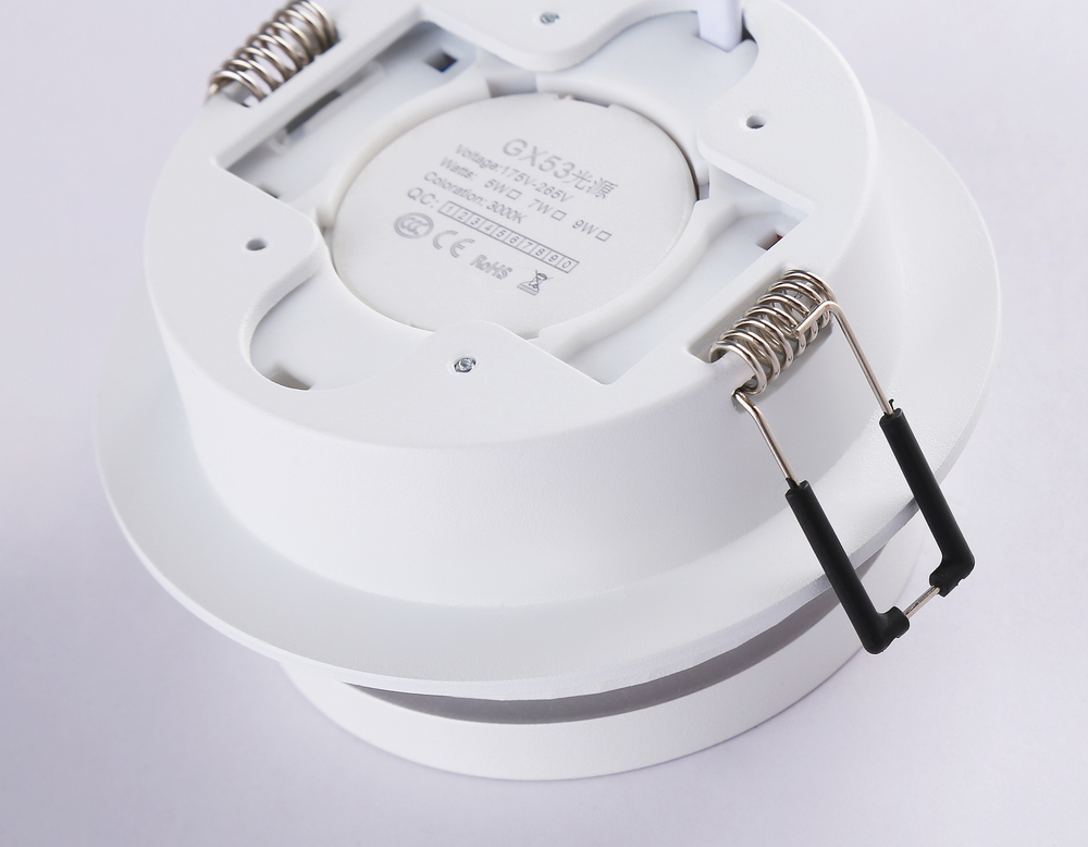 Светильник встраиваемый TN5240 WH белый GX53 D110*42