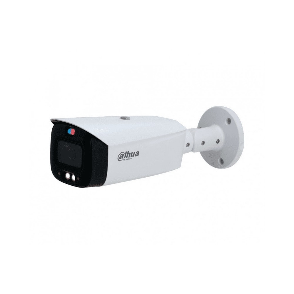 DAHUA DH-IPC-HFW3849T1P-AS-PV-0280B-S4 Уличная цилиндрическая IP-видеокамера TiOC с ИИ и активным сдерживанием 8Мп, 1/2.8” CMOS, объектив 2.8мм, видеоаналитика, ИК 30м, LED 30м, IP67
