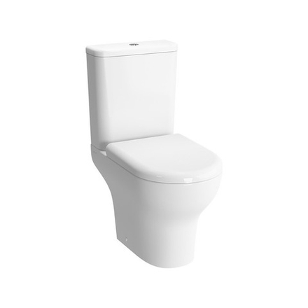 Унитаз-компакт Vitra Zentrum open-back, сиденье микролифт, механизм 3/6 л (9012B003-7204)