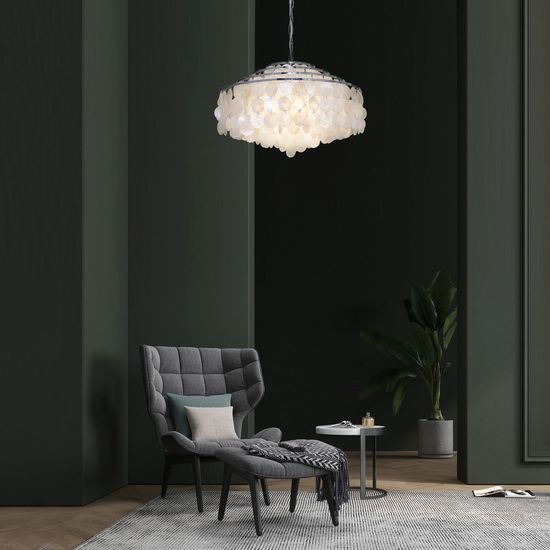 3535/6 / подвесной светильник /   хром/перламутр Smart