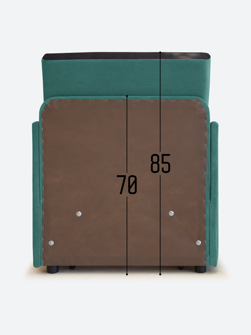 Кресло-кровать "Миник" с подлокотниками, купон Котенок в клубках