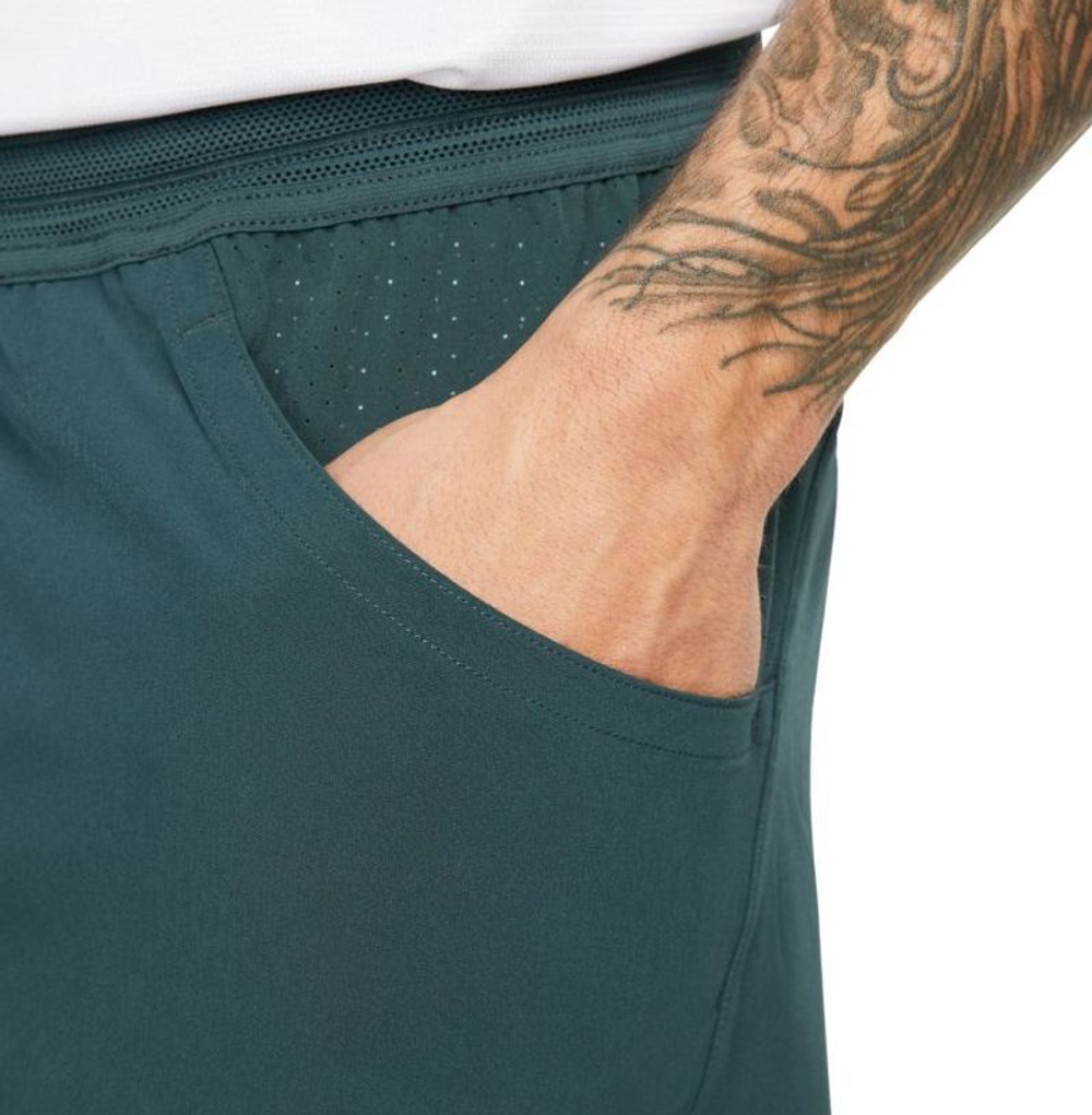 Мужские теннисные шорты Nike Dri-Fit Rafa Short - deep jungle/lime ice/white