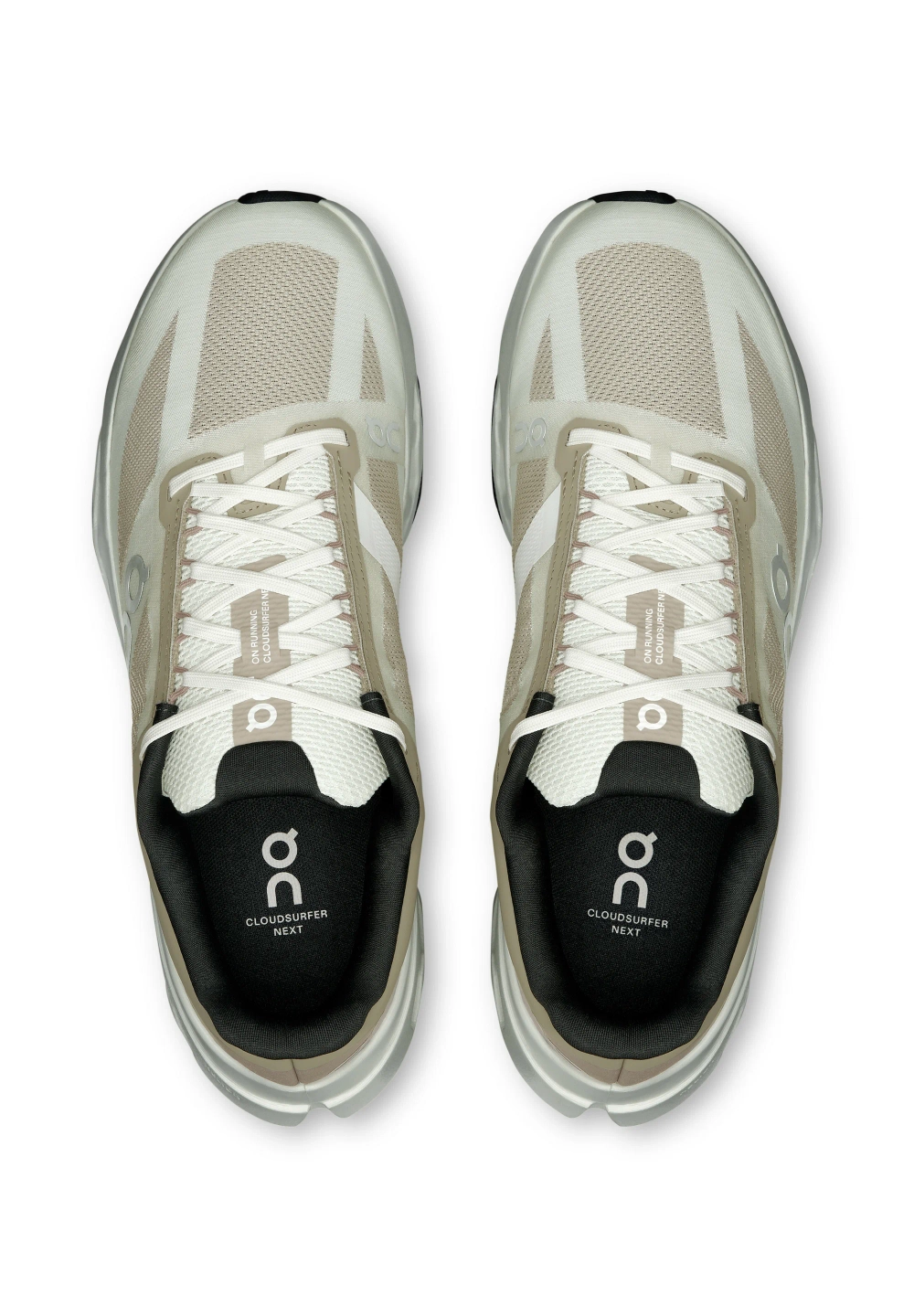 Кроссовки для бега On Cloudsurfer Next Fog Ivory