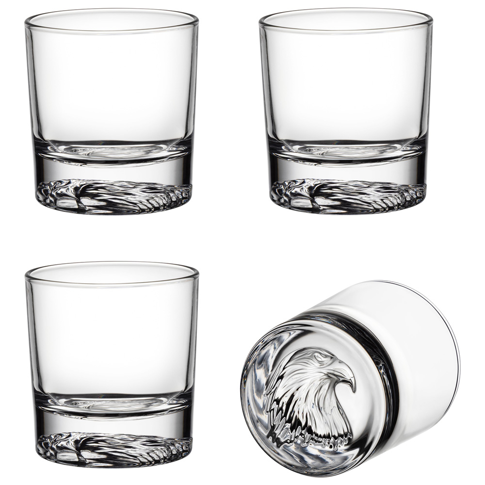 Набор стаканов для виски "Eagle" 4шт 310мл