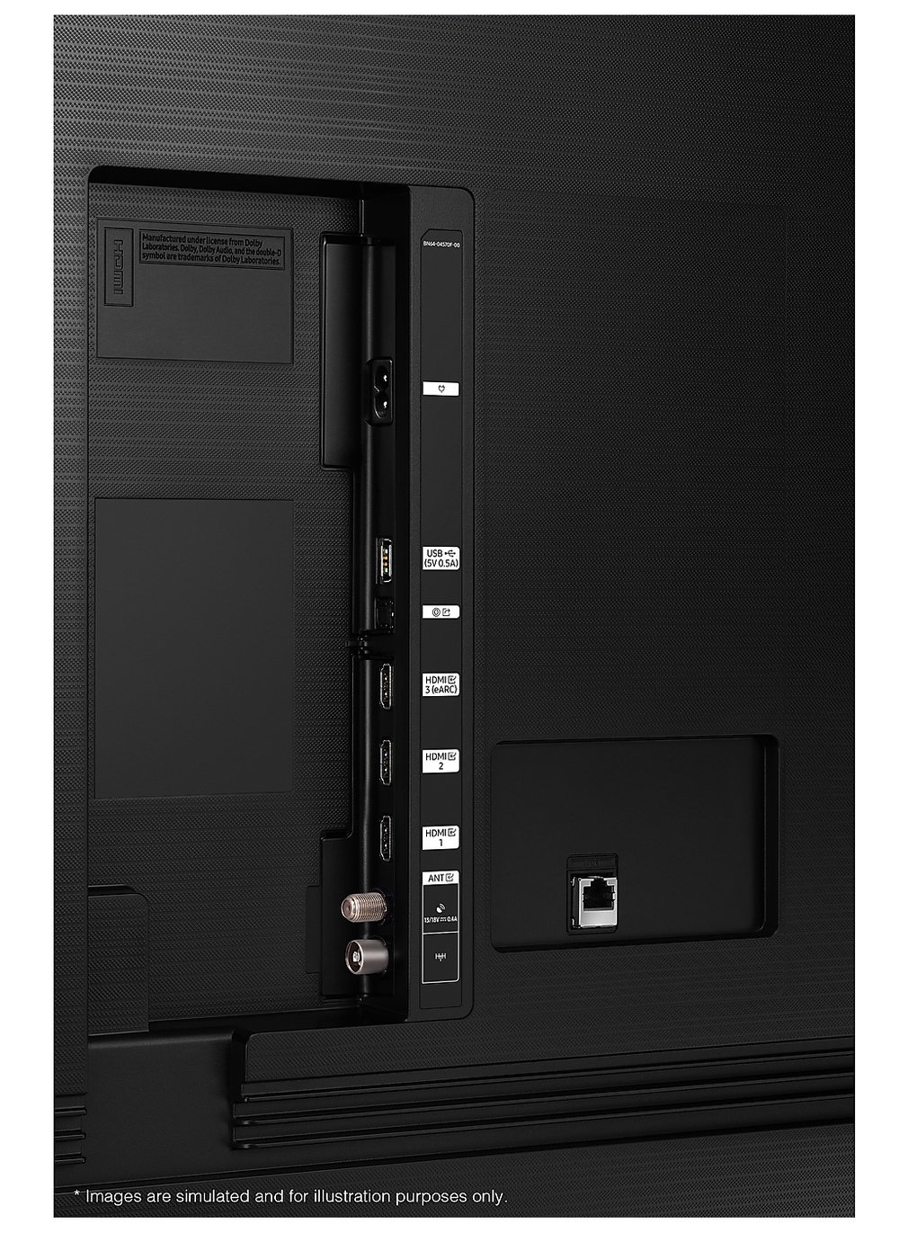 50" Samsung UE50AU7100UXRU
