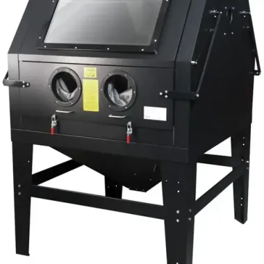 Пескоструйная камера с электродвигателем для очистки воздуха 1200л RockFORCE RF-SBC1200