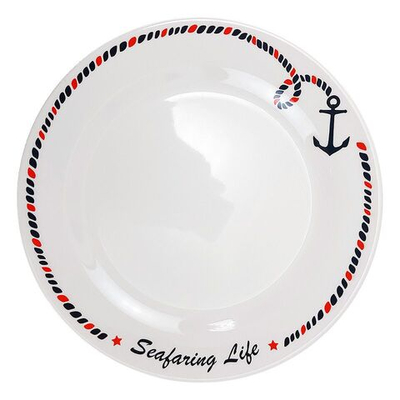 Набор яхтенных тарелок Anchor, 23 см, 6 шт (10269330)