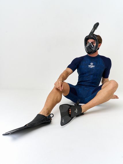 Ласты регулируемые Sargan Релакс черные