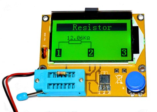 Тестер компонентов LCR-T4 с корпусом (акрил)