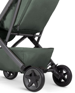 Детская прогулочная коляска Joolz Aer 2 SE с бампером и подстаканником Forest green