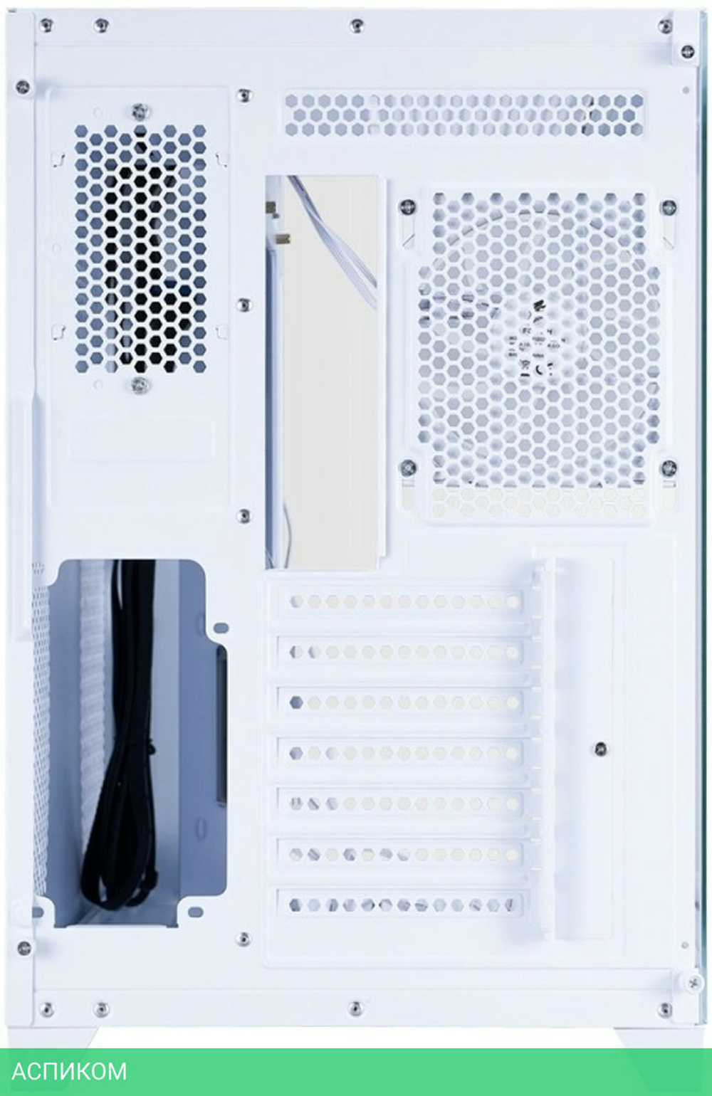 Корпус 1stPlayer MV8-TP без БП White (MV8-TP-WH-3F7R-W-1F7-W)