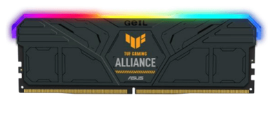 Оперативная память 32GB Kit (2x16GB) GEIL GEMINI RGB TUF 5600Mhz DDR5 CL38 GMST532GB5600C38ADC Black