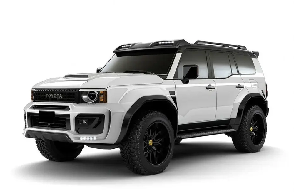 Широкий обвес AIMGAIN MUDRON GT-X | GT для Toyota Land Cruiser Prado 250 LC250 Крузак Крузер бампер Капот Арки