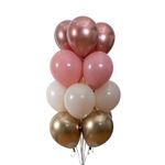 Шар (12''/30 см) Розовый (009), пастель 50 шт.