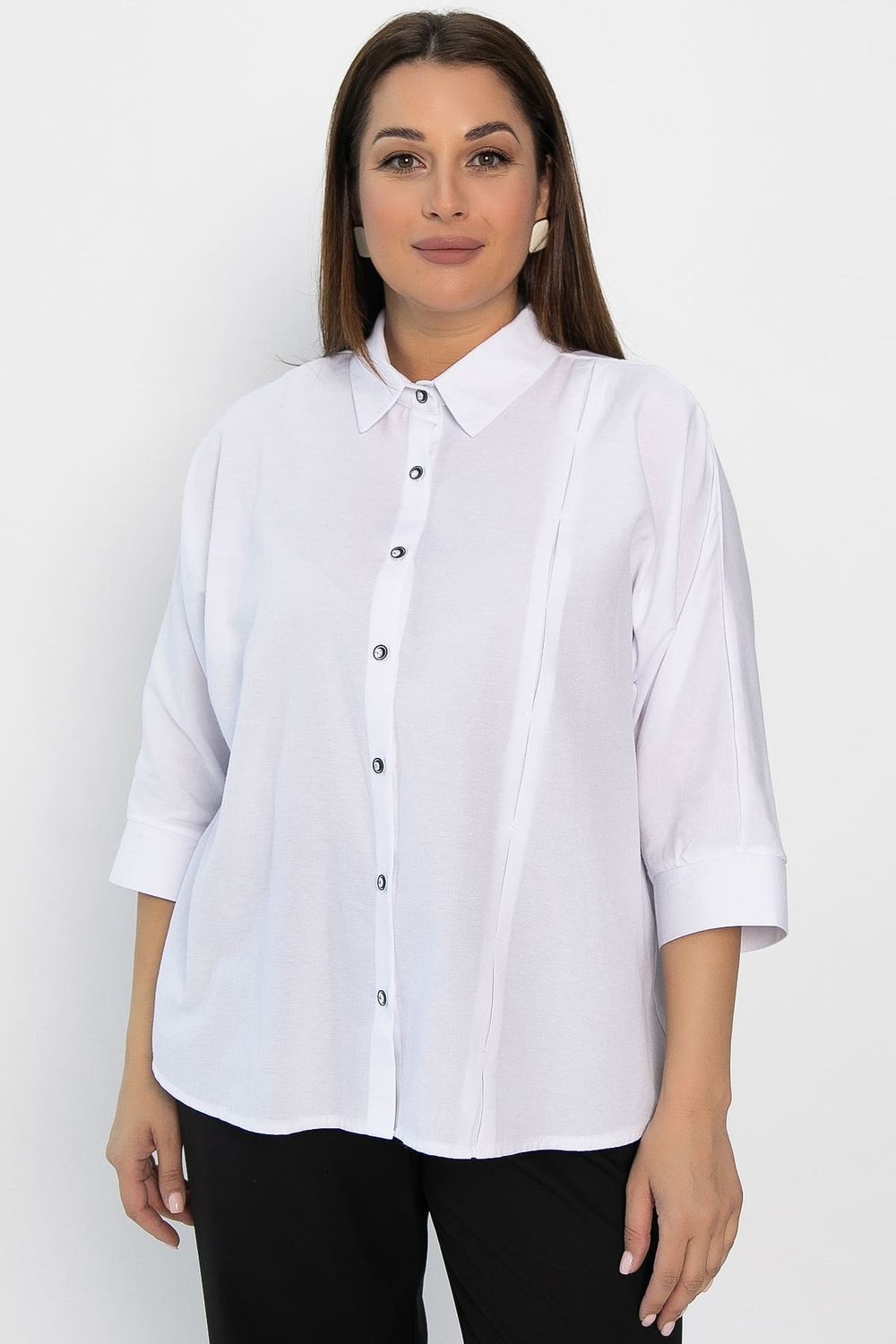Рубашка Настасья (белая) Б14221-4М LT Collection