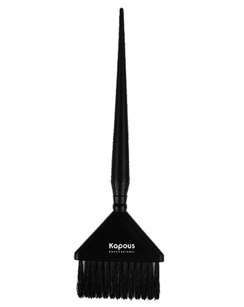 Kapous Professional Кисть для окрашивания, прямая, 214*66 мм, Черный