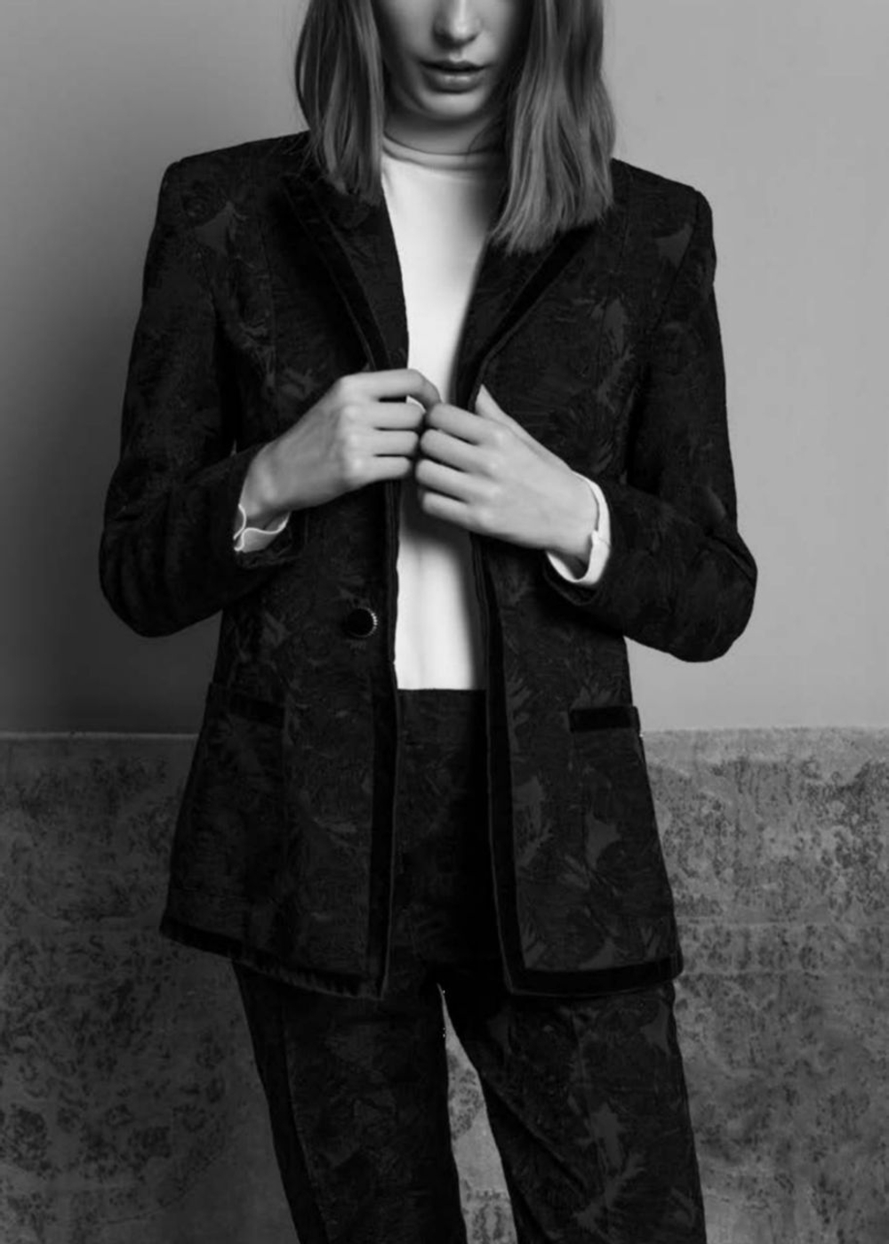 Пиджак жаккардовый