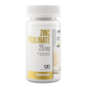 Maxler Zinc Picolinate 25 мг 120 капсул