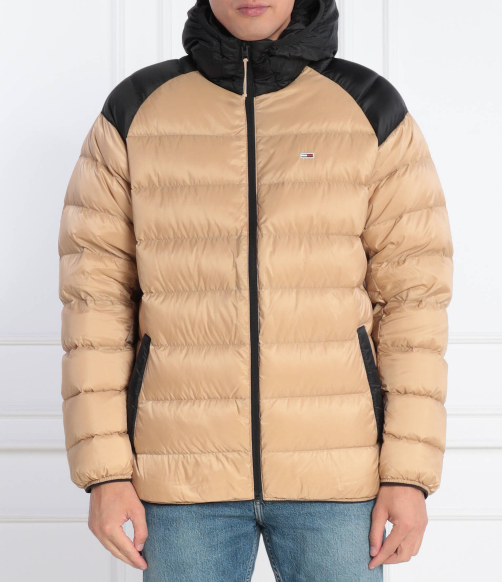 Пуховая куртка LIGHT DOWN Tommy Jeans - коричневый(DM0DM17233)