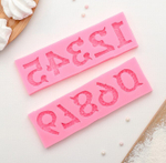 Набор молдов силиконовых "Цифры" 2 шт. 16,6х10,5 см