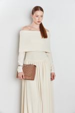 BAD GIRL LARGE BAG CARAMEL