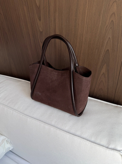 Сумка из натуральной замши