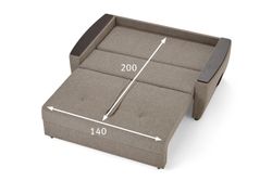 Диван-кровать из массива бруса "Дубай"