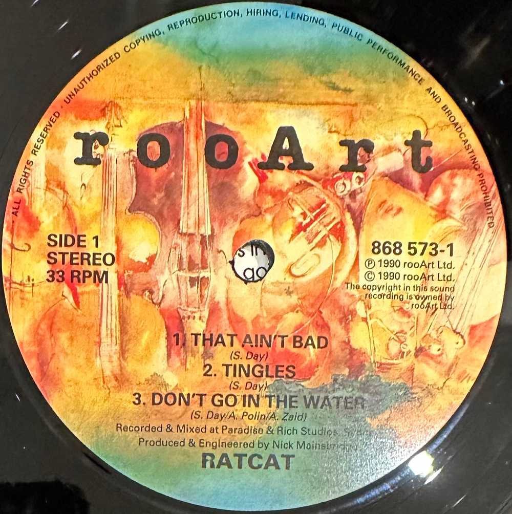 Ratcat - Tingles (Англия 1990г.) 12", Mini-Album