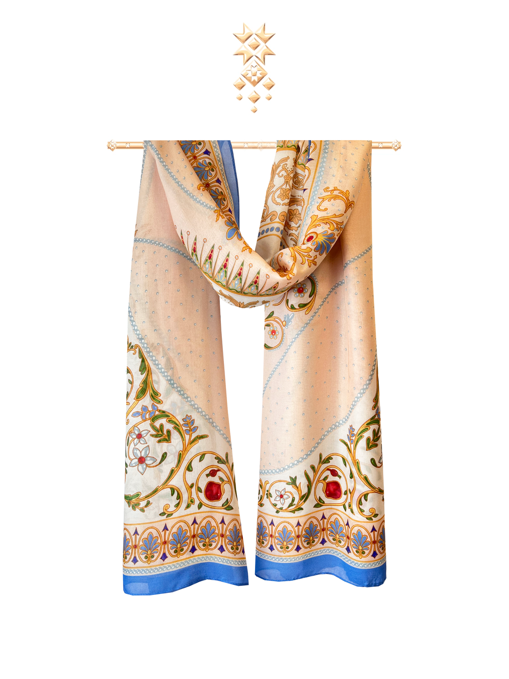 Палантин «Павловск. Севрский фарфор»