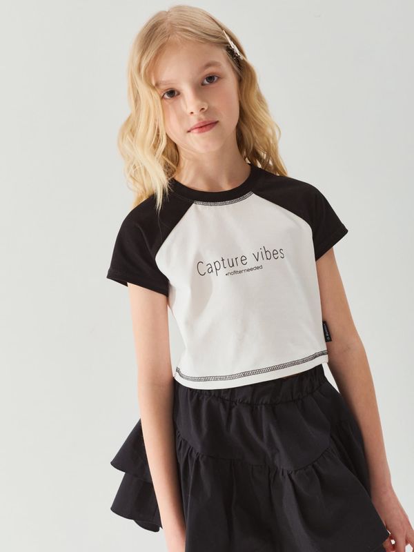 Футболка укороченная 