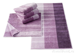Махровое полотенце Noblesse 1055 Shades фиолетовое от Cawo Германия