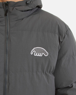 Куртка Anteater Downjacket-HoodedCrispy-Dark-Grey