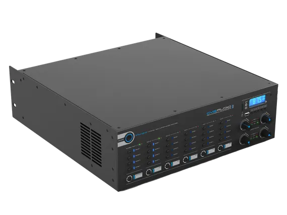 CVGAUDIO PTM-4240Dm профессиональный матричный 4-х зонный микшер-усилитель, мощность 4x240W/100V