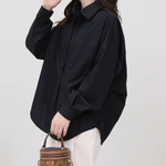 Женская рубашка оверсайз