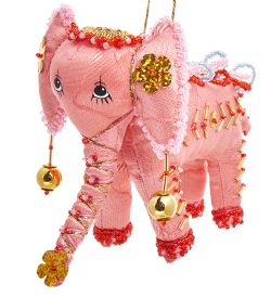 РусКукла RK-519/1 Кукла подвесная «Слон» бисер