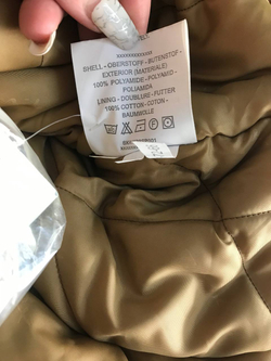 Куртка зимняя с подкладом, визуально на 10 лет, новая