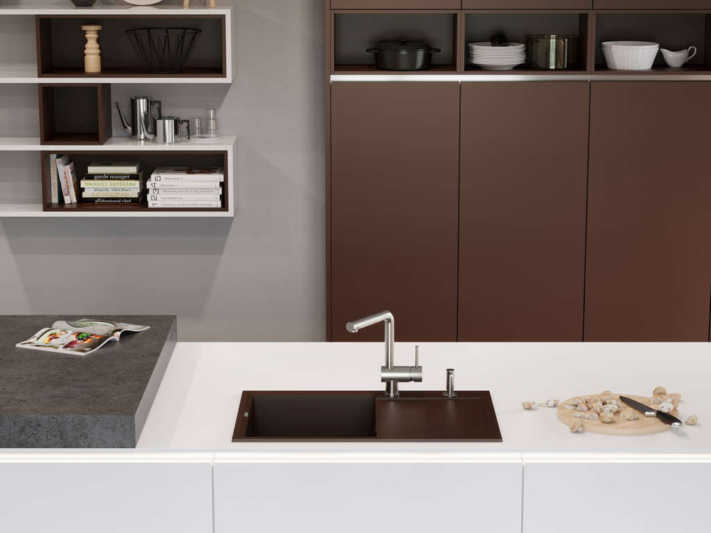 Мойка Omoikiri Sakaime 79-CH Tetogranit | Шампань