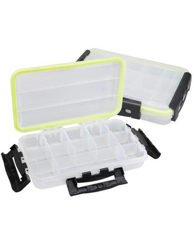 Коробка для приманок три застежки Р-р 270*170*50 мм