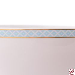 Салатник Falkenporzellan Corvara AERO BLUE-GOLD 21 см