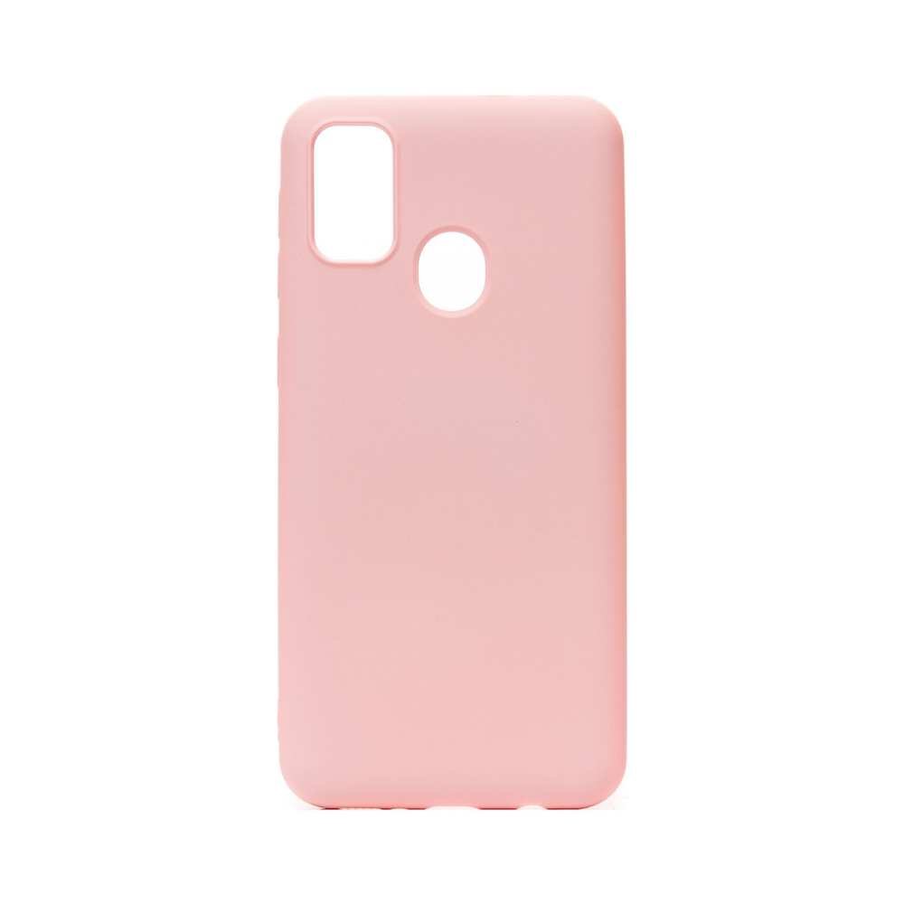 Силиконовый матовый чехол Activ Full Original Design для Samsung M21/M30s, розовый