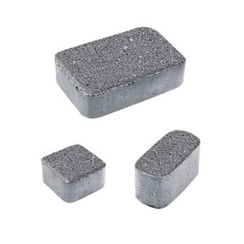 Плитка тротуарная Классико стандарт серый 1,12 м²