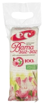 Вата ЗИГ-ЗАГ 100г