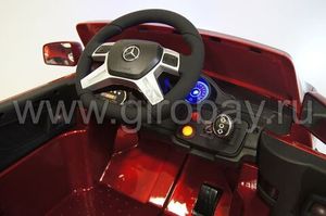 Детский электромобиль River Toys MERCEDES-BENZ ML350 красный