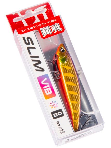 Воблер тонущий вертикальный LJ Pro Series SLIM VIB S 80.00/337