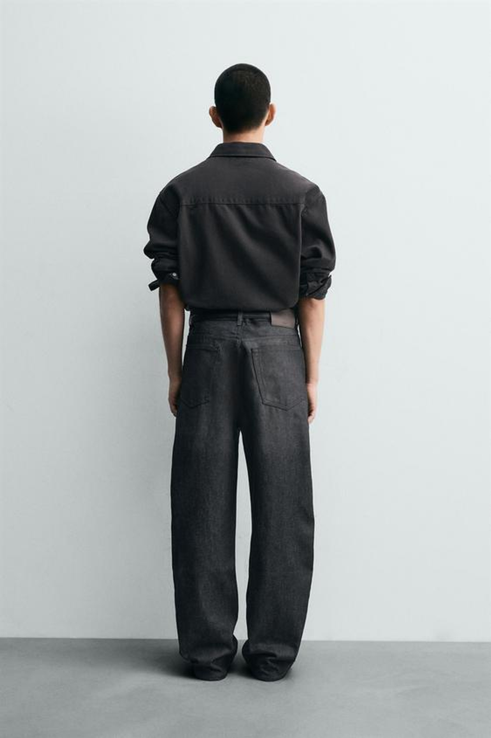 ZARA ДЖИНСЫ СВОБОДНОГО КРОЯ FLARE FIT, ИНДИГО