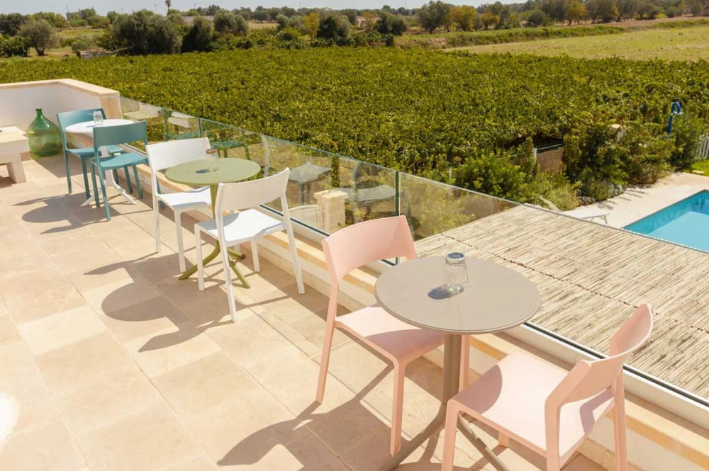 Кресло пластиковое Nardi Trill Armchair, белый