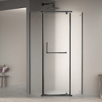 Душевой уголок RGW Passage PA-081 B 90x90 35088199-24 стекло матовое/профиль черный
